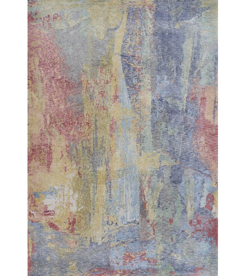 Deri / Sepet Tabanlı Modern Halı MS577