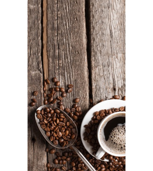 Leather / Basket Based Kitchen - Bathroom Rug COFFEE