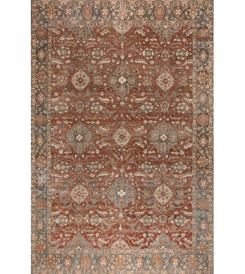 Bamboo Based Vintage Carpet MS609