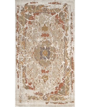 Deri / Sepet Tabanlı Vintage Halı MS376