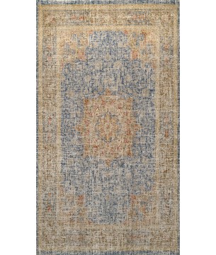 Deri / Sepet Tabanlı Vintage Halı MS377 Deri / Sepet Tabanlı Vintage Halı MS377