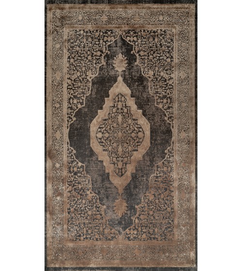 Leather / Basket Based Vintage Carpet MS434