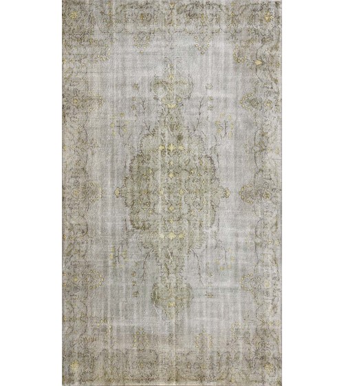 Deri / Sepet Tabanlı Vintage Halı MS600