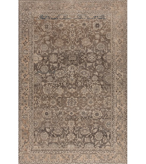 Deri / Sepet Tabanlı Vintage Halı MS610