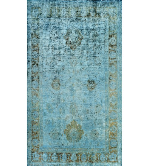 Deri / Sepet Tabanlı Vintage Halı MS625