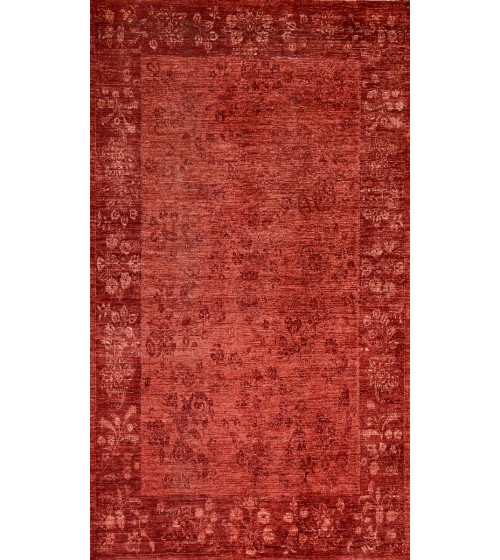 Deri / Sepet Tabanlı Vintage Halı MS628